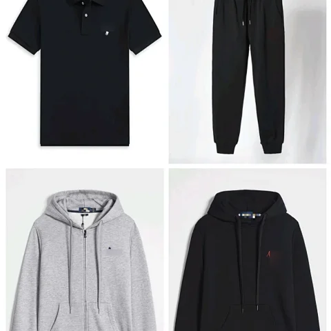 Casual Polo Shirts Hoodies and Pants